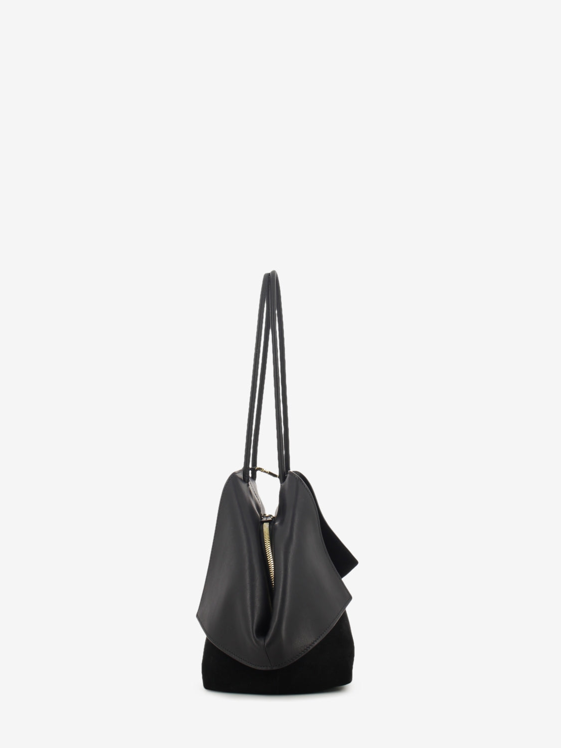 VALERY SUEDE BAG/VALF DARK BROWN VALERYS_NER