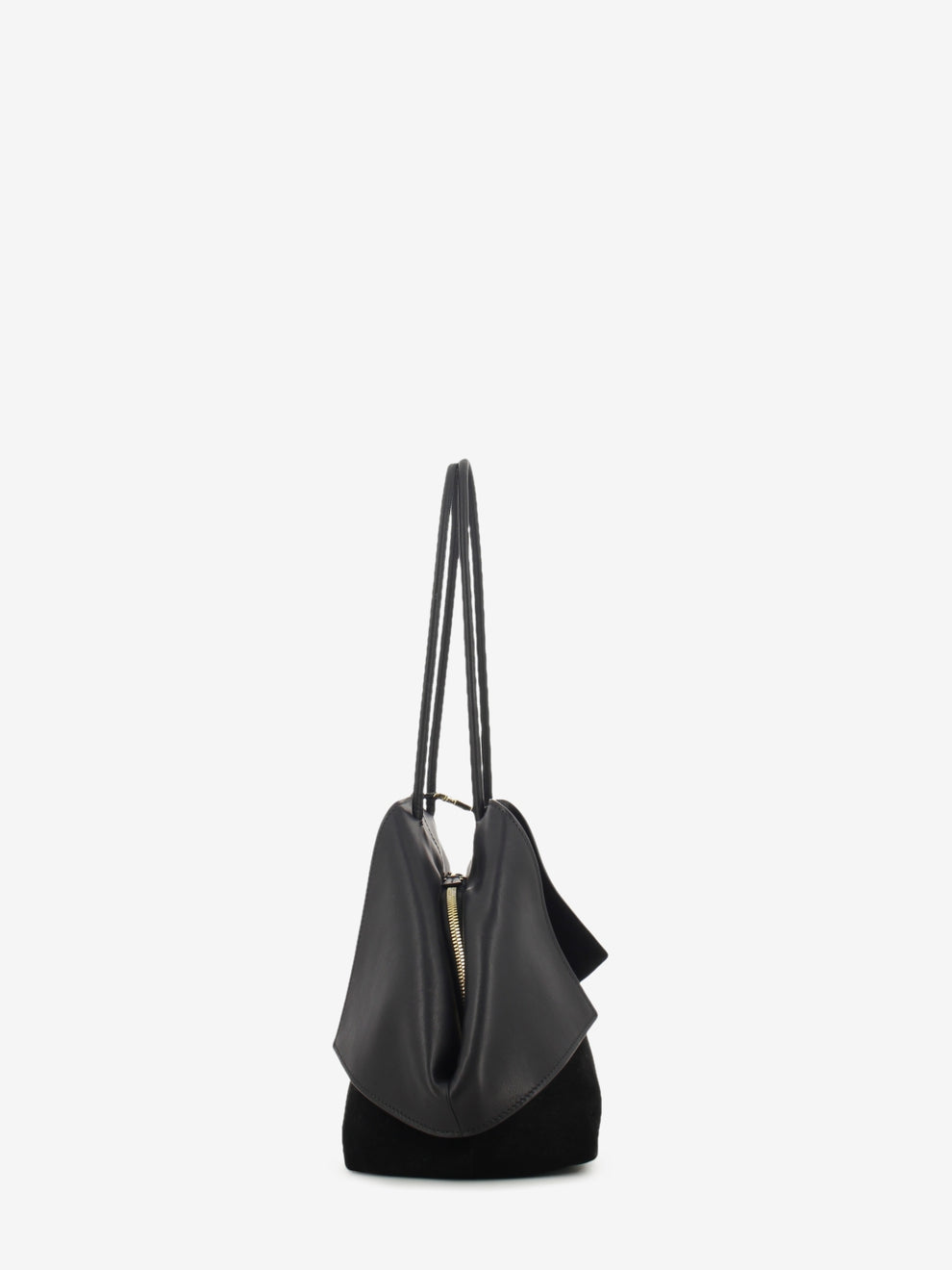 VALERY SUEDE BAG/VALF DARK BROWN VALERYS_NER