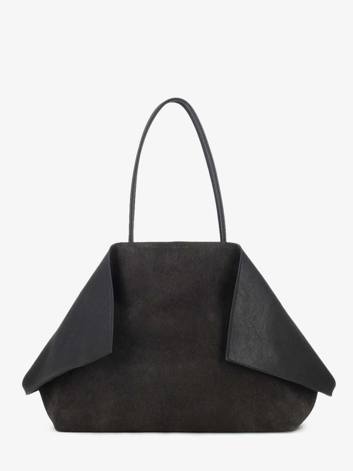 ROXANNE BAG IN SUEDE/CALF DARK BROWN ROXANNES_TDM