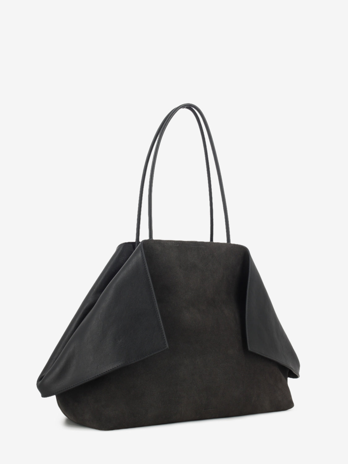 ROXANNE BAG IN SUEDE/CALF DARK BROWN ROXANNES_TDM
