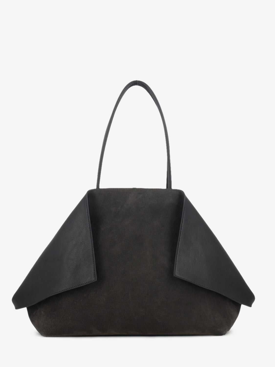 ROXANNE BAG IN SUEDE/CALF DARK BROWN ROXANNES_TDM