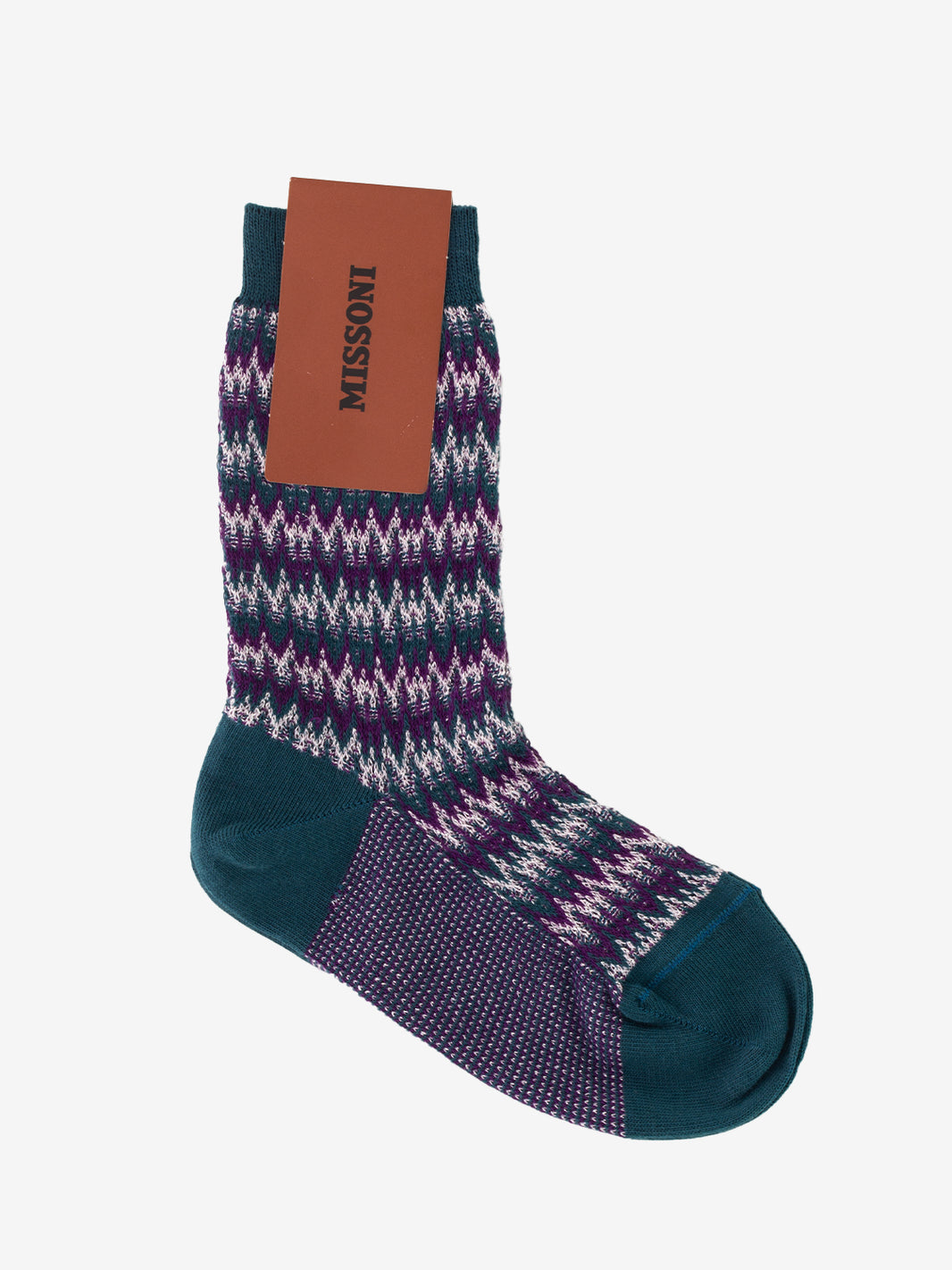 Green midi socks