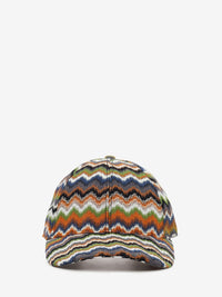 Cappellino in cotone multicolor