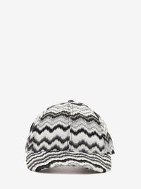 Cappellino in maglia multicolor