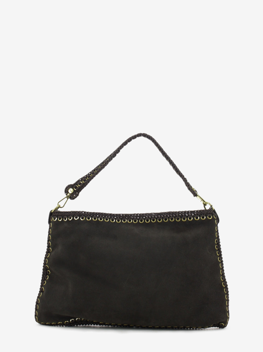 Ebony suede bag