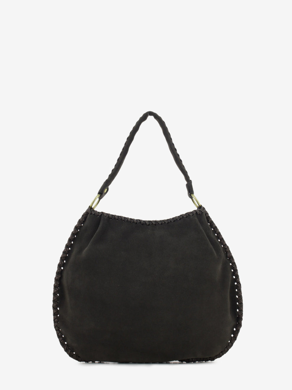 MILAN SUEDE BAG EBONY M001D_461