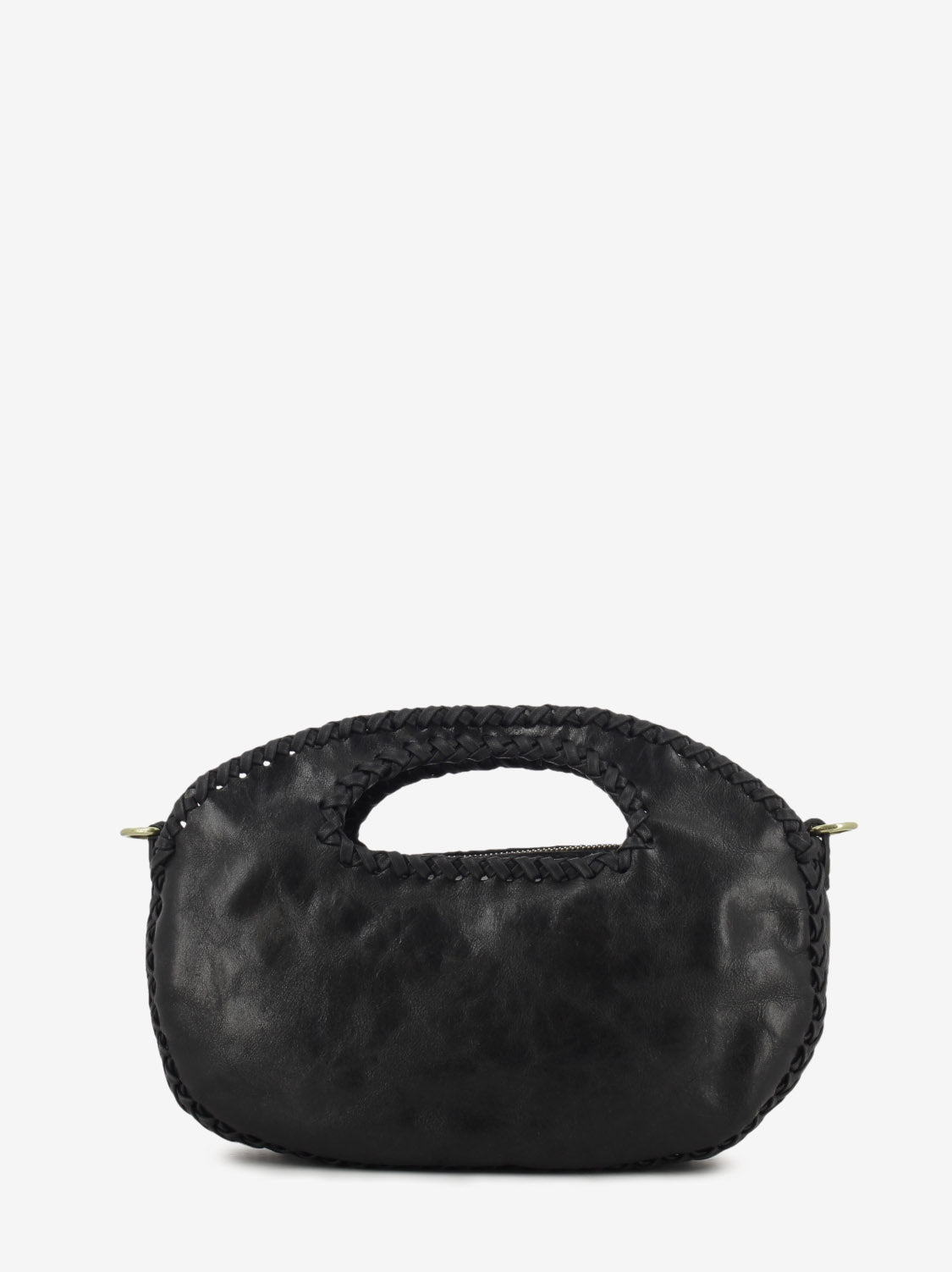 Borsa Nina M pelle nera