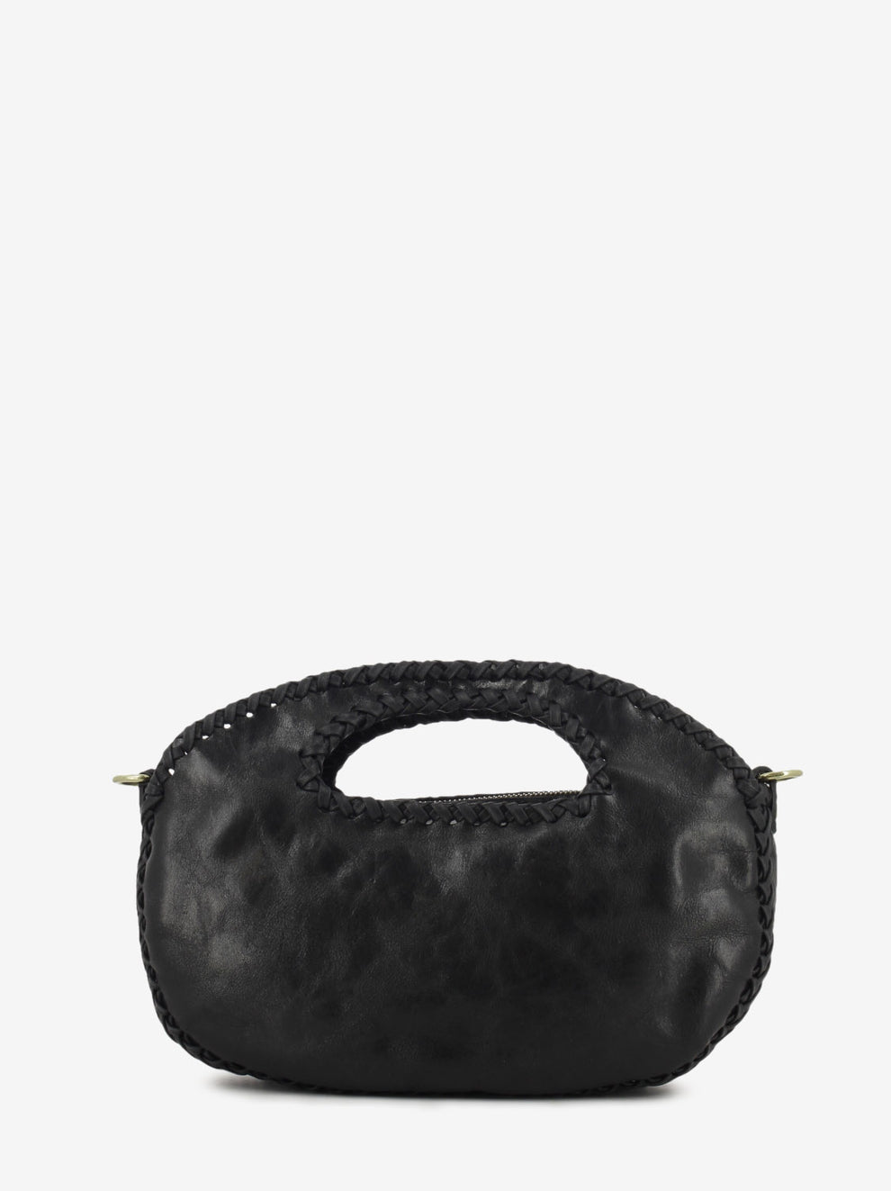 Borsa Nina M pelle nera