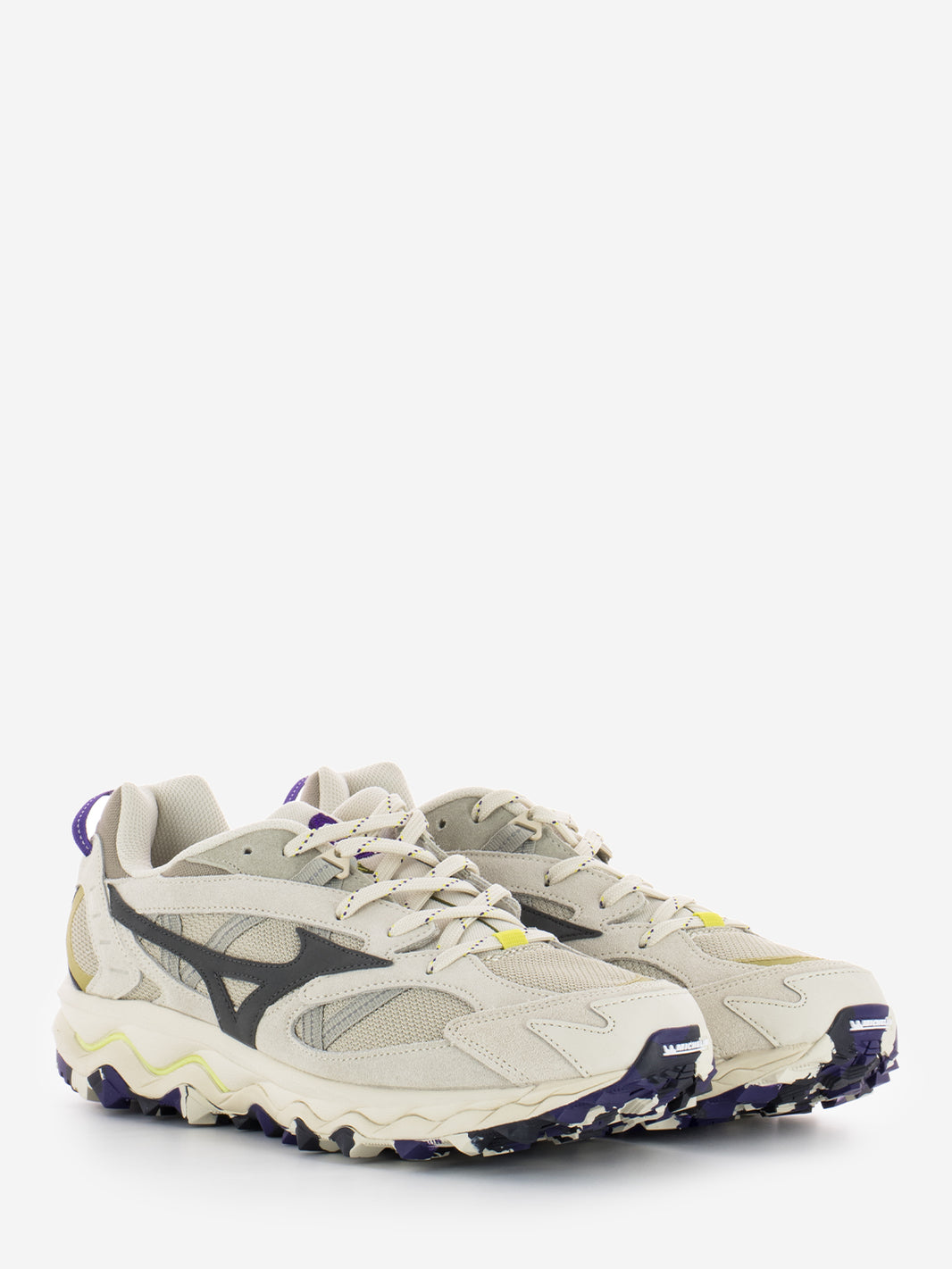 Wave Mujin TL sand / dark shadow / yellow sneakers