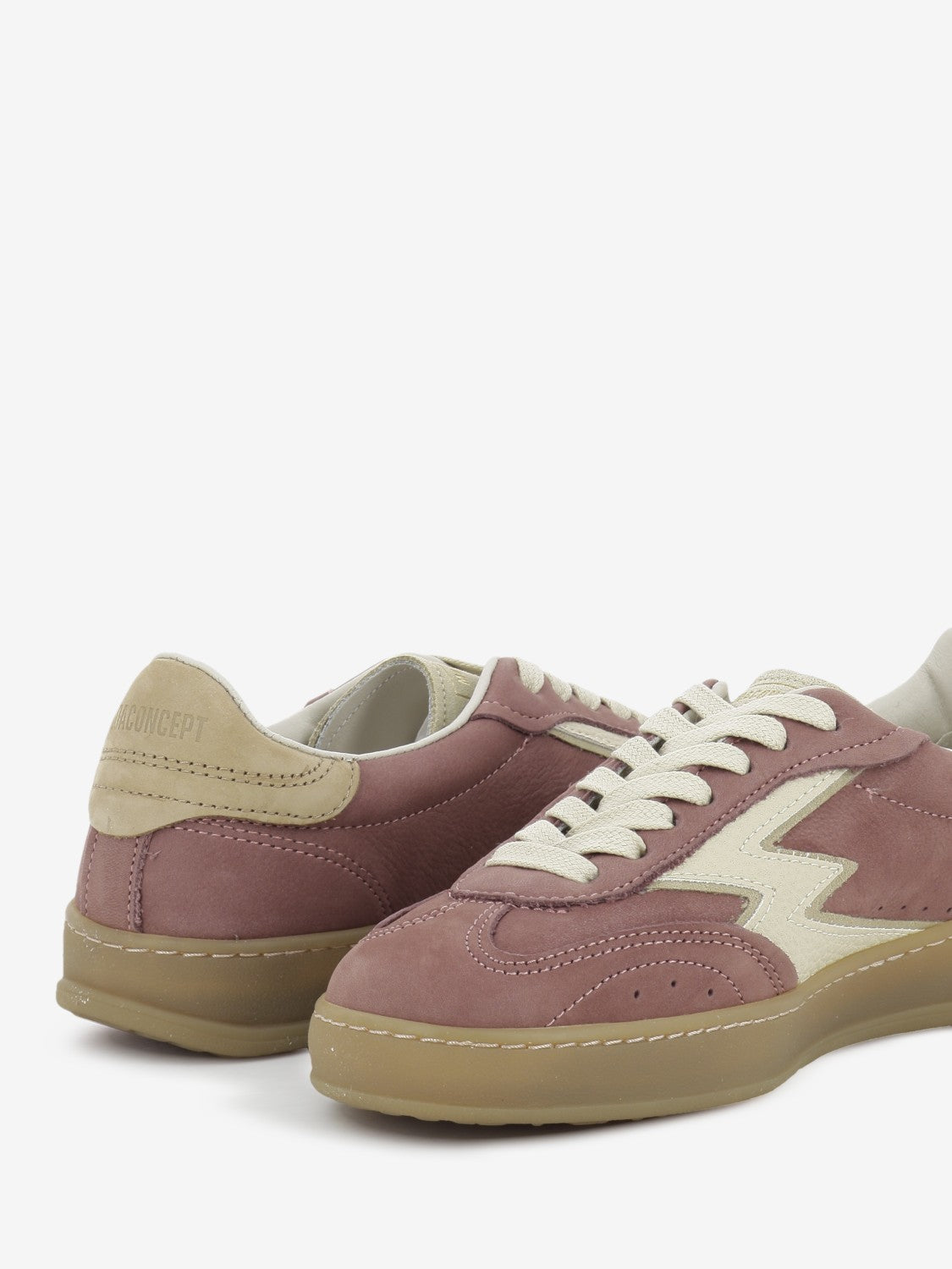 Club Brick red nabuck caramel