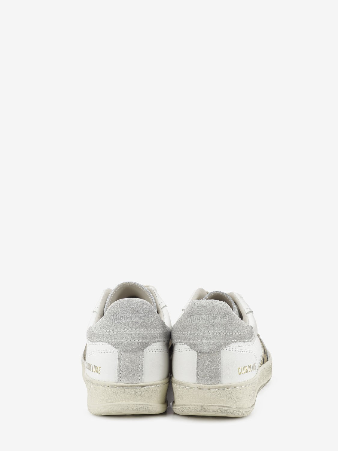 Club Deluxe brushed white / leopard print