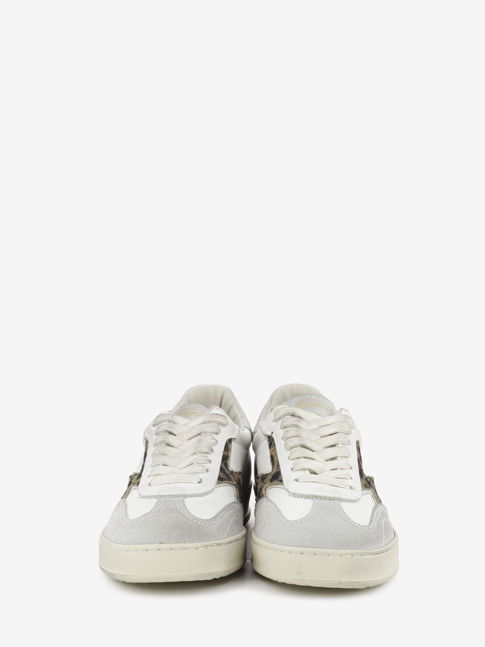 Club Deluxe brushed white / leopard print