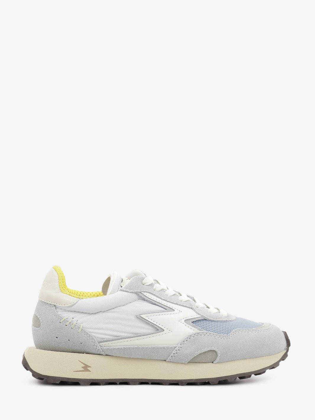 Hype nylon e suede Light blue
