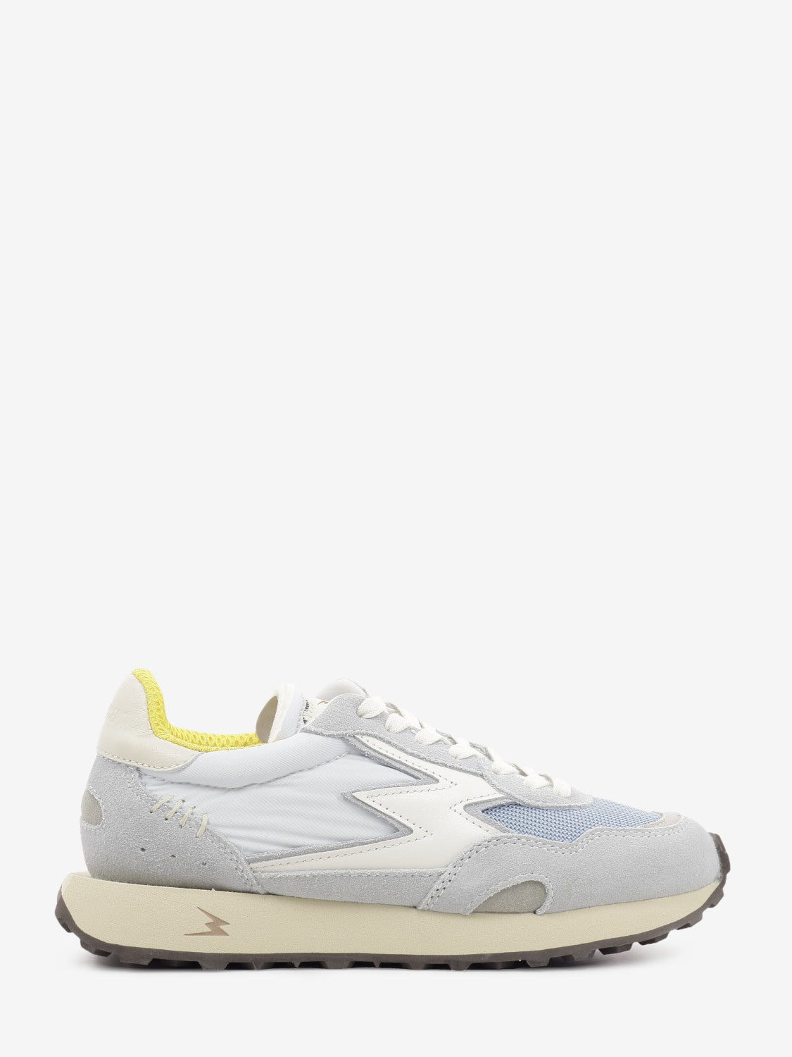 Hype nylon e suede Light blue