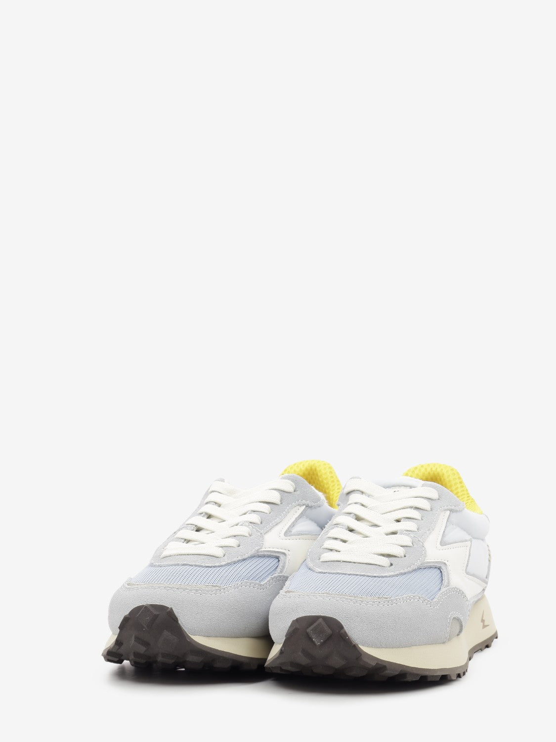 Hype nylon e suede Light blue