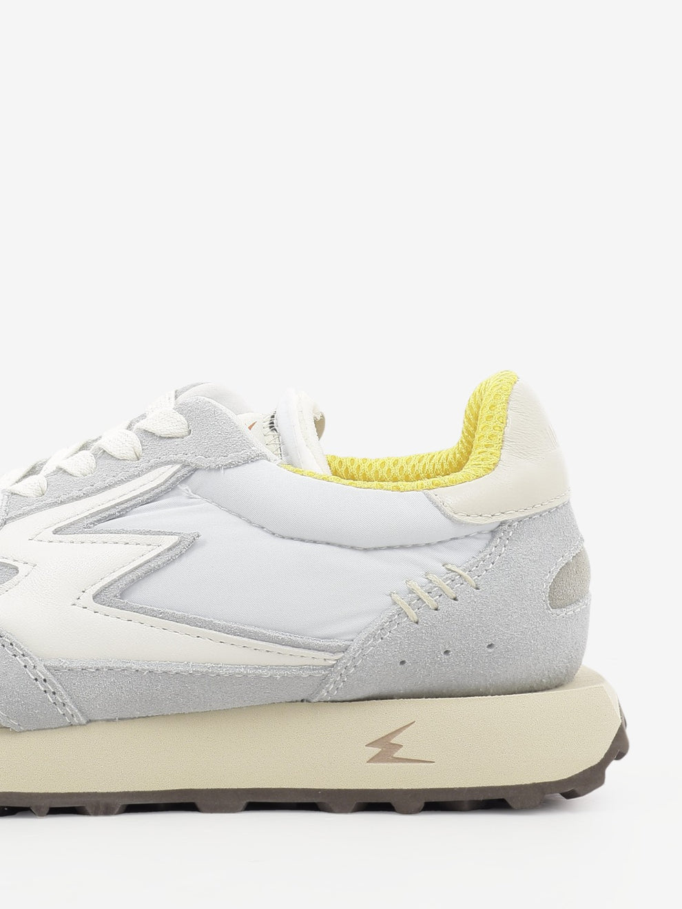 Hype nylon e suede Light blue