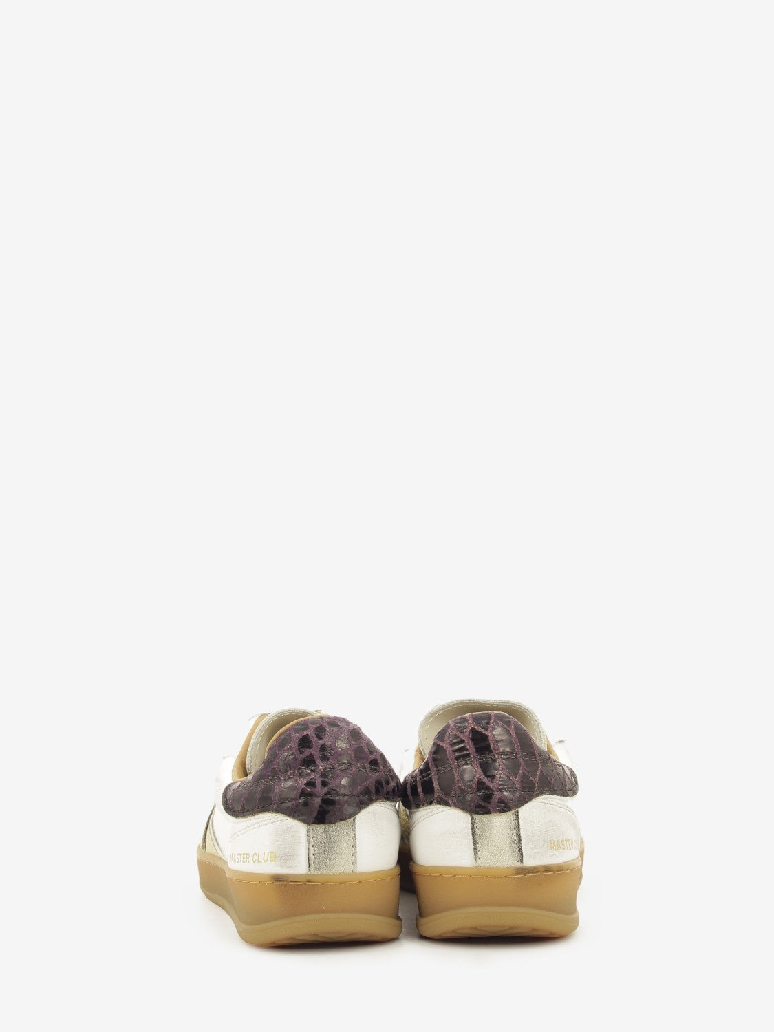 Sneakers Brushed white / bordeaux
