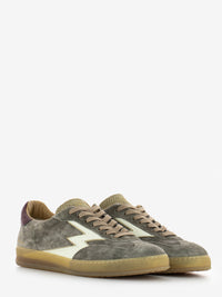 Club sneakers in dove grey suede