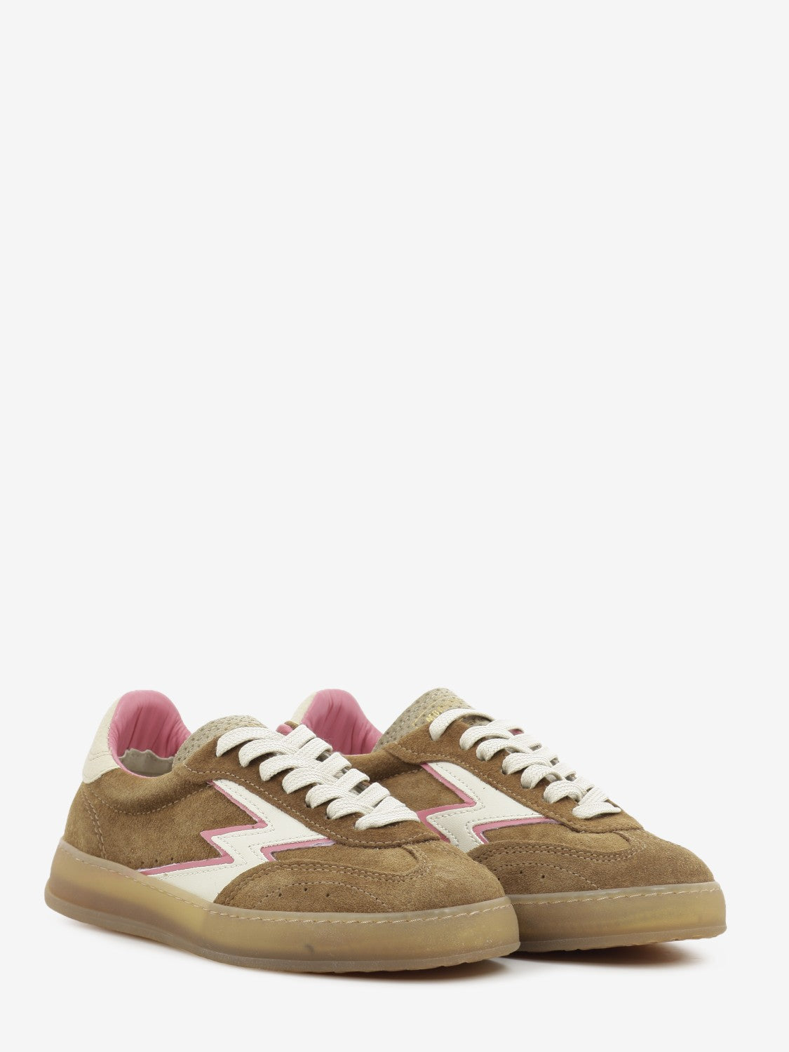Sneakers Club cocoa / raspberry pink