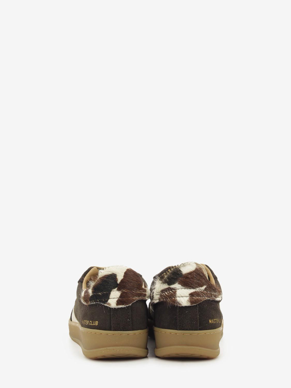 SNEAKER CLUB DARK BROWN/COW CL323
