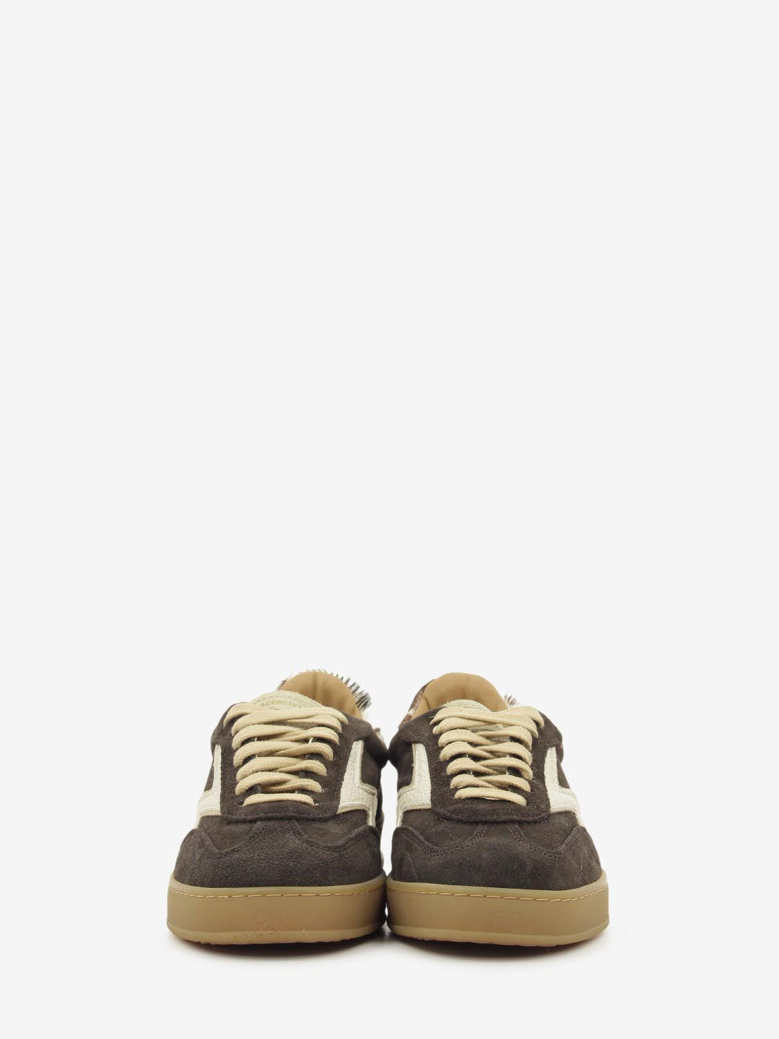 SNEAKER CLUB DARK BROWN/COW CL323