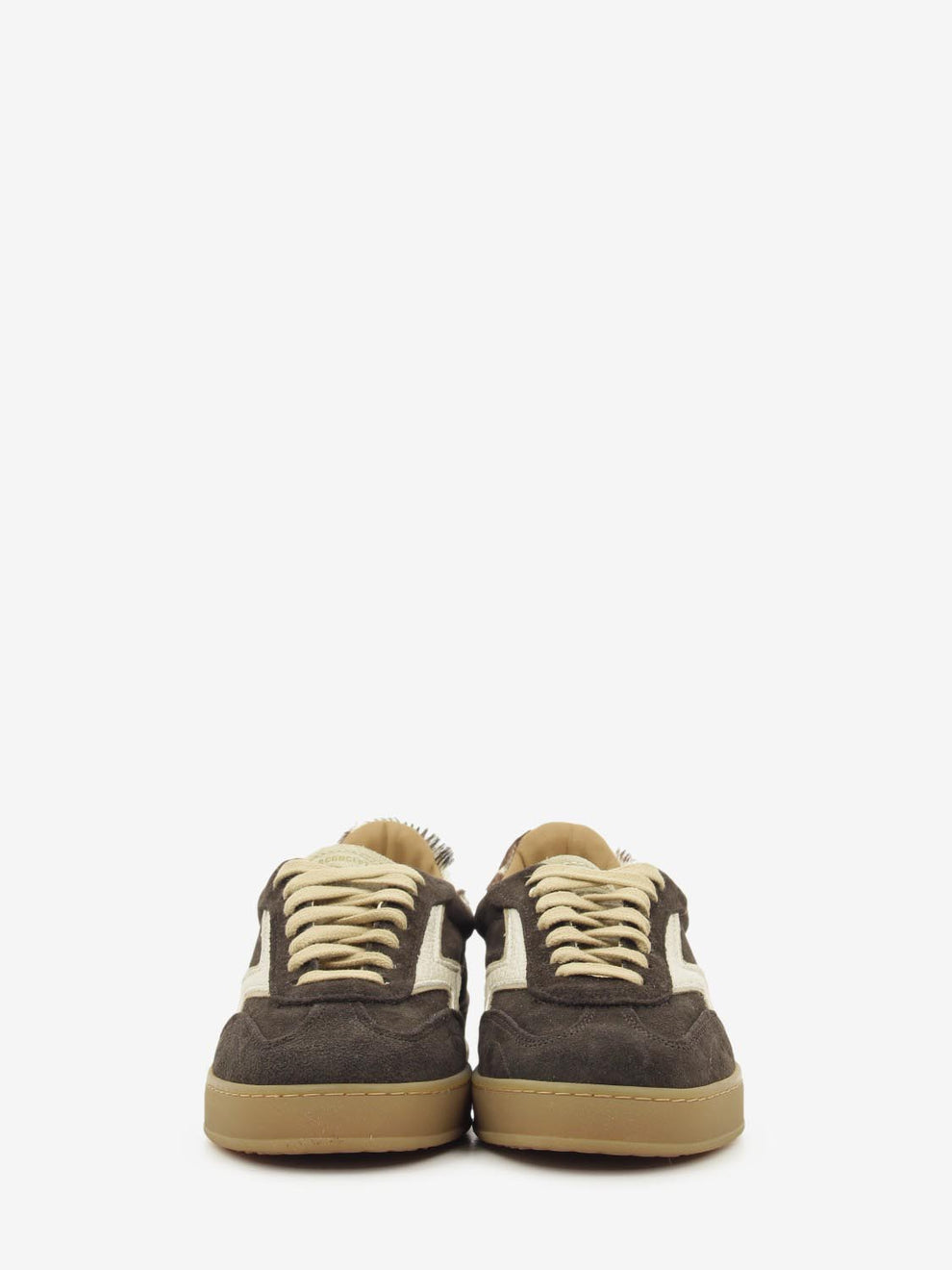 SNEAKER CLUB DARK BROWN/COW CL323