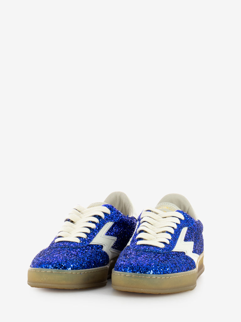 MOACONCEPT - Sneakers club deluxe glitter / blu