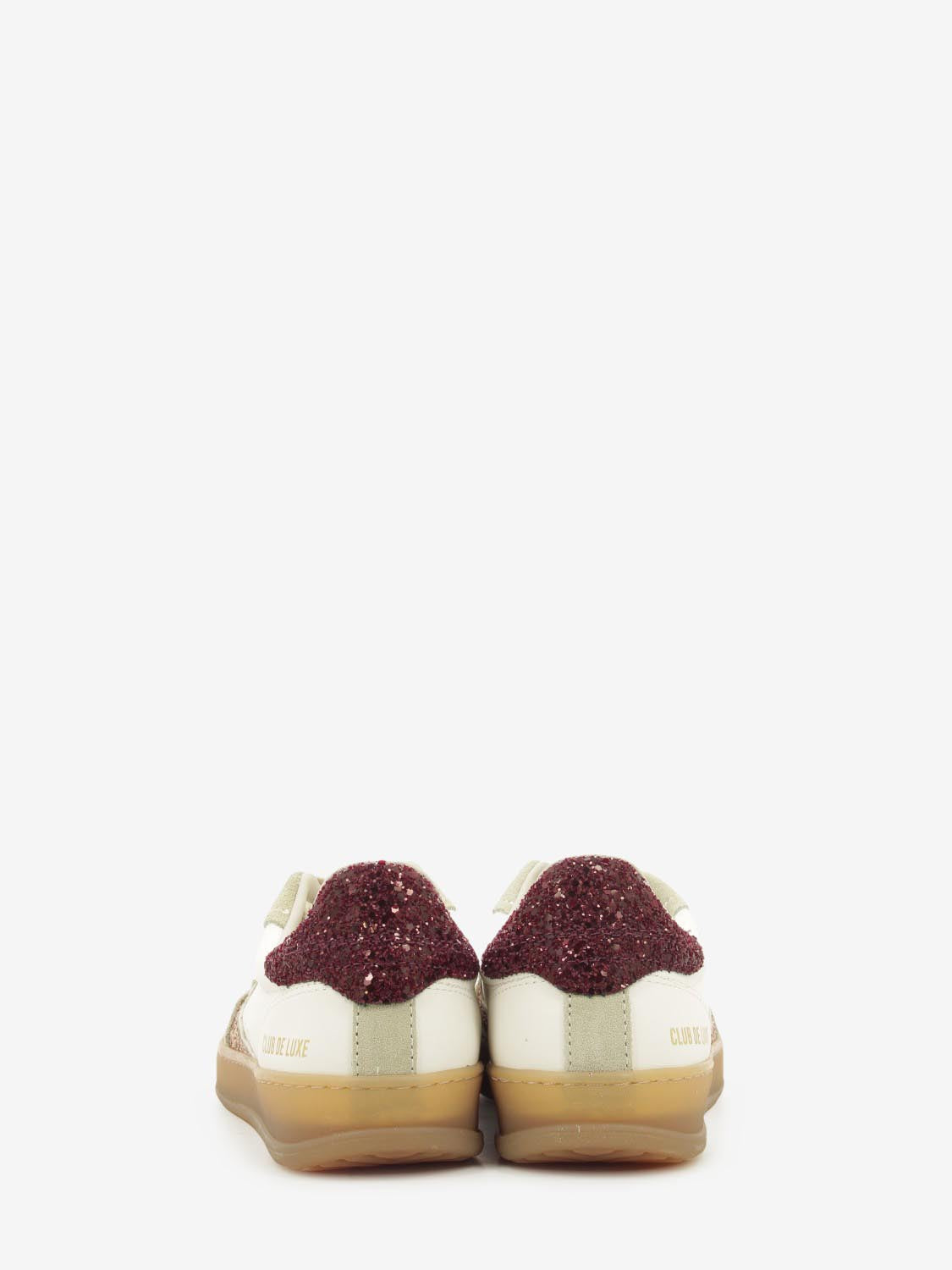 SNEAKER CLUB DELUXE WHITE/RED/CHAMPAGNE GLITTER MG703CO1