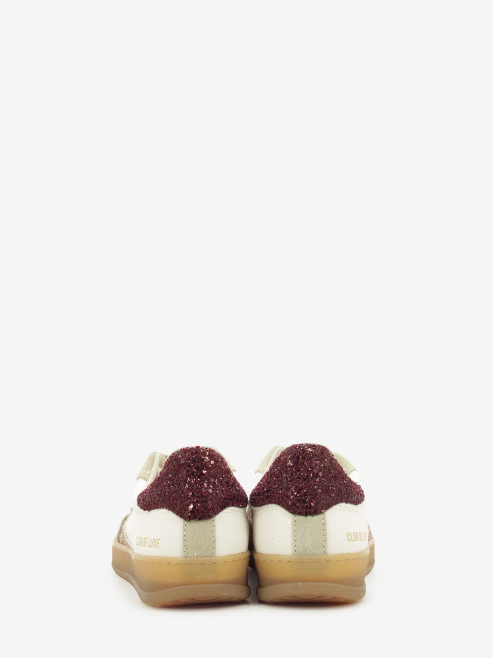 SNEAKER CLUB DELUXE WHITE/RED/CHAMPAGNE GLITTER MG703CO1