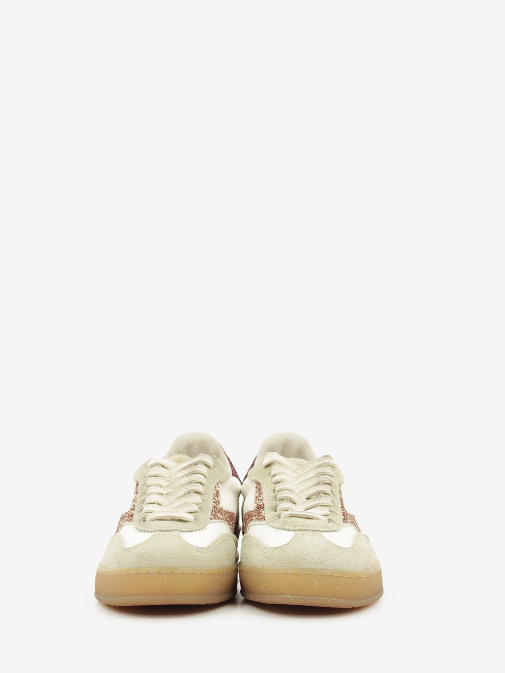 SNEAKER CLUB DELUXE WHITE/RED/CHAMPAGNE GLITTER MG703CO1