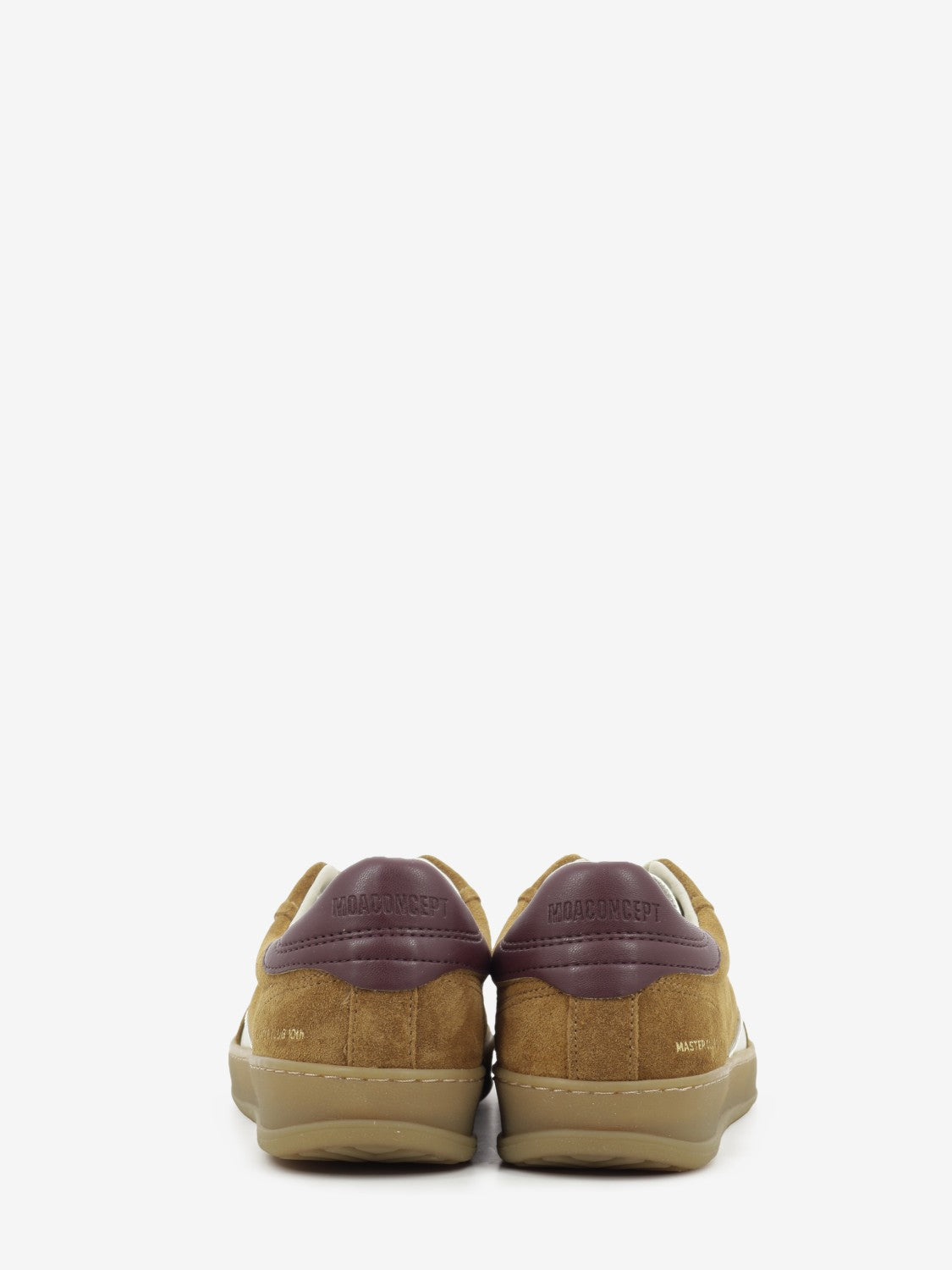 Sneakers Club in suede cognac