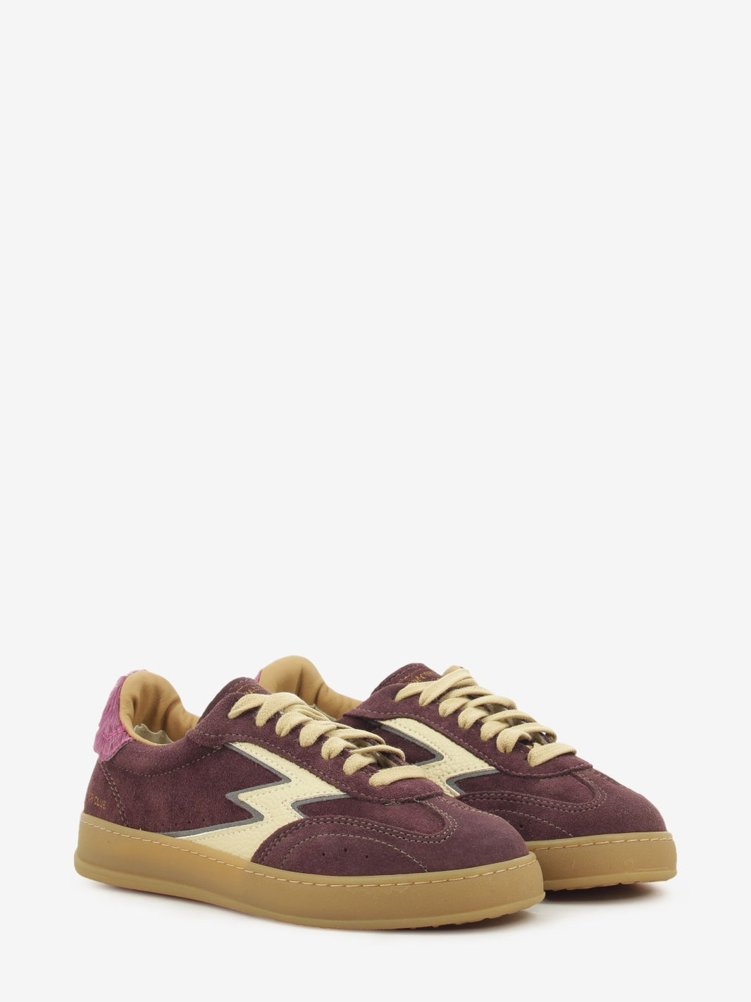 Sneakers Club purple mauve horsy