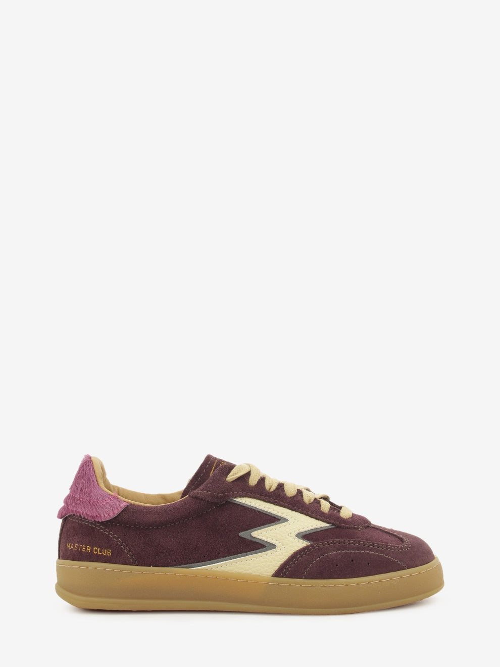Sneakers Club purple mauve horsy