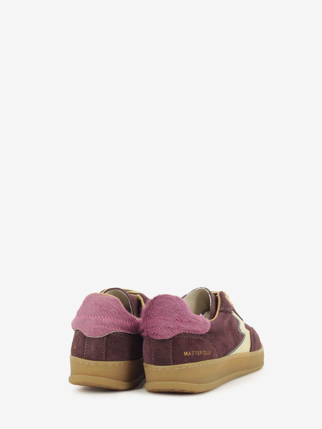 Sneakers Club purple mauve horsy