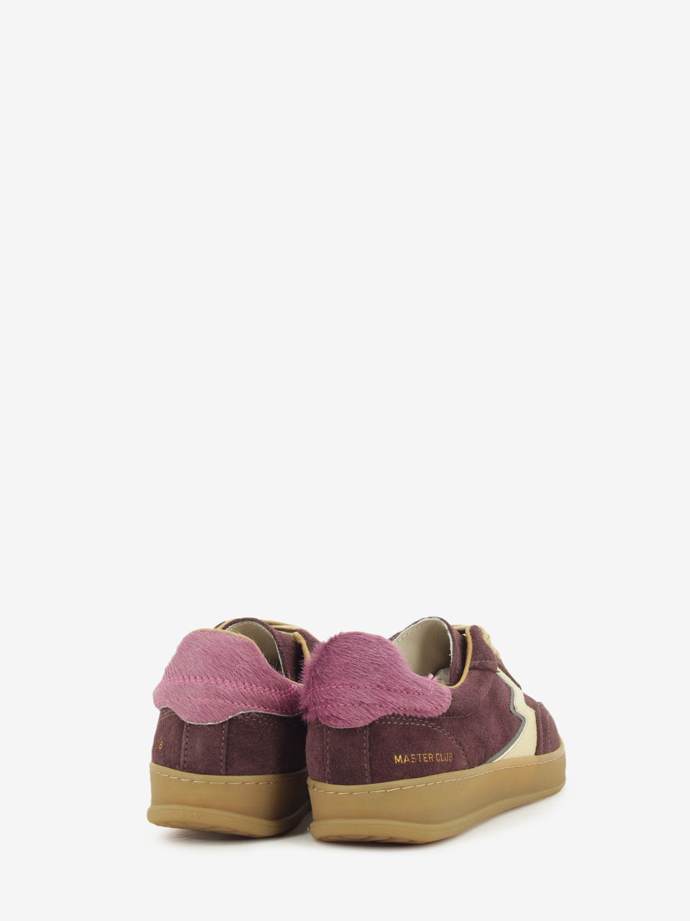 Sneakers Club purple mauve horsy