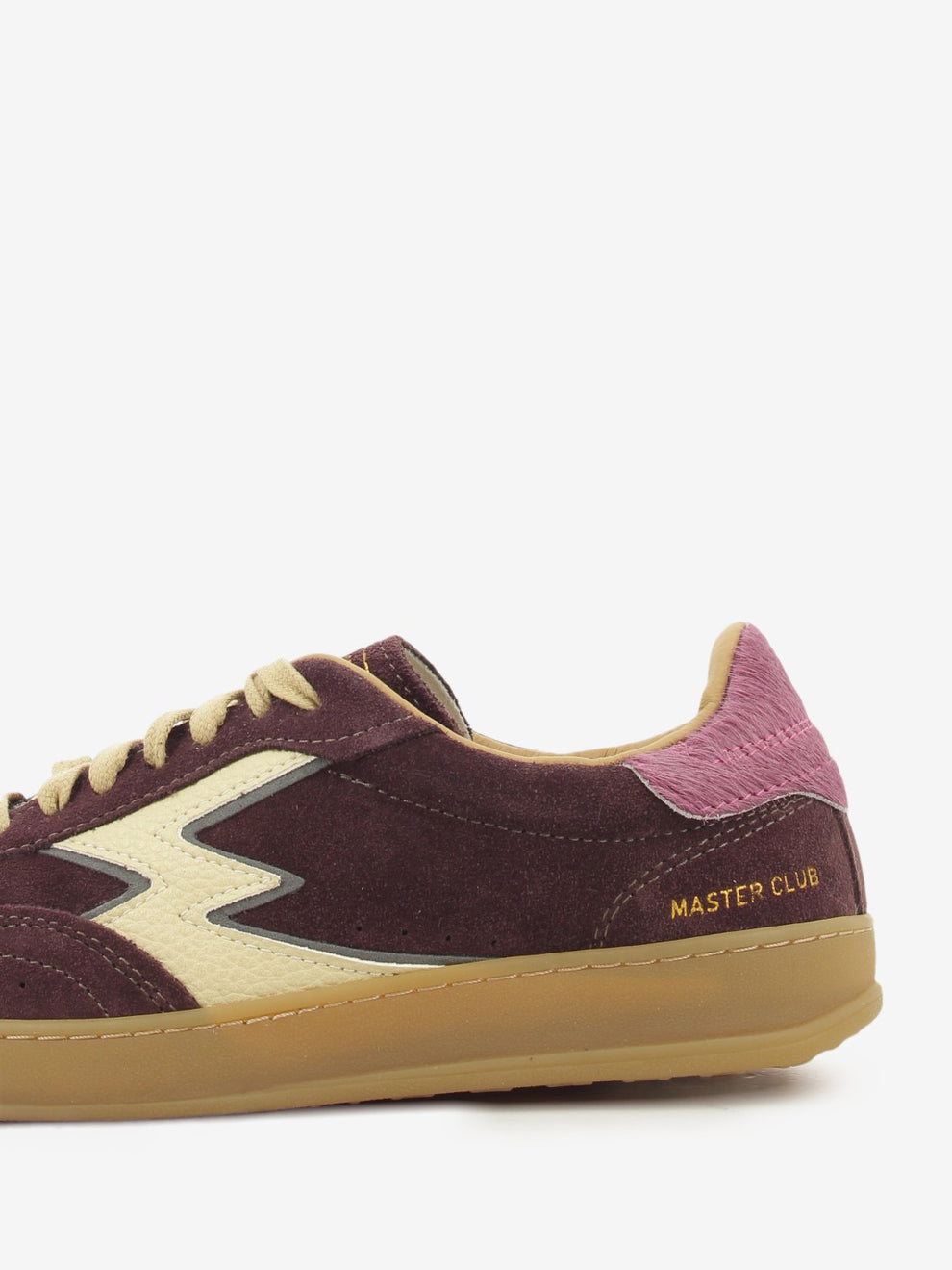 Sneakers Club purple mauve horsy