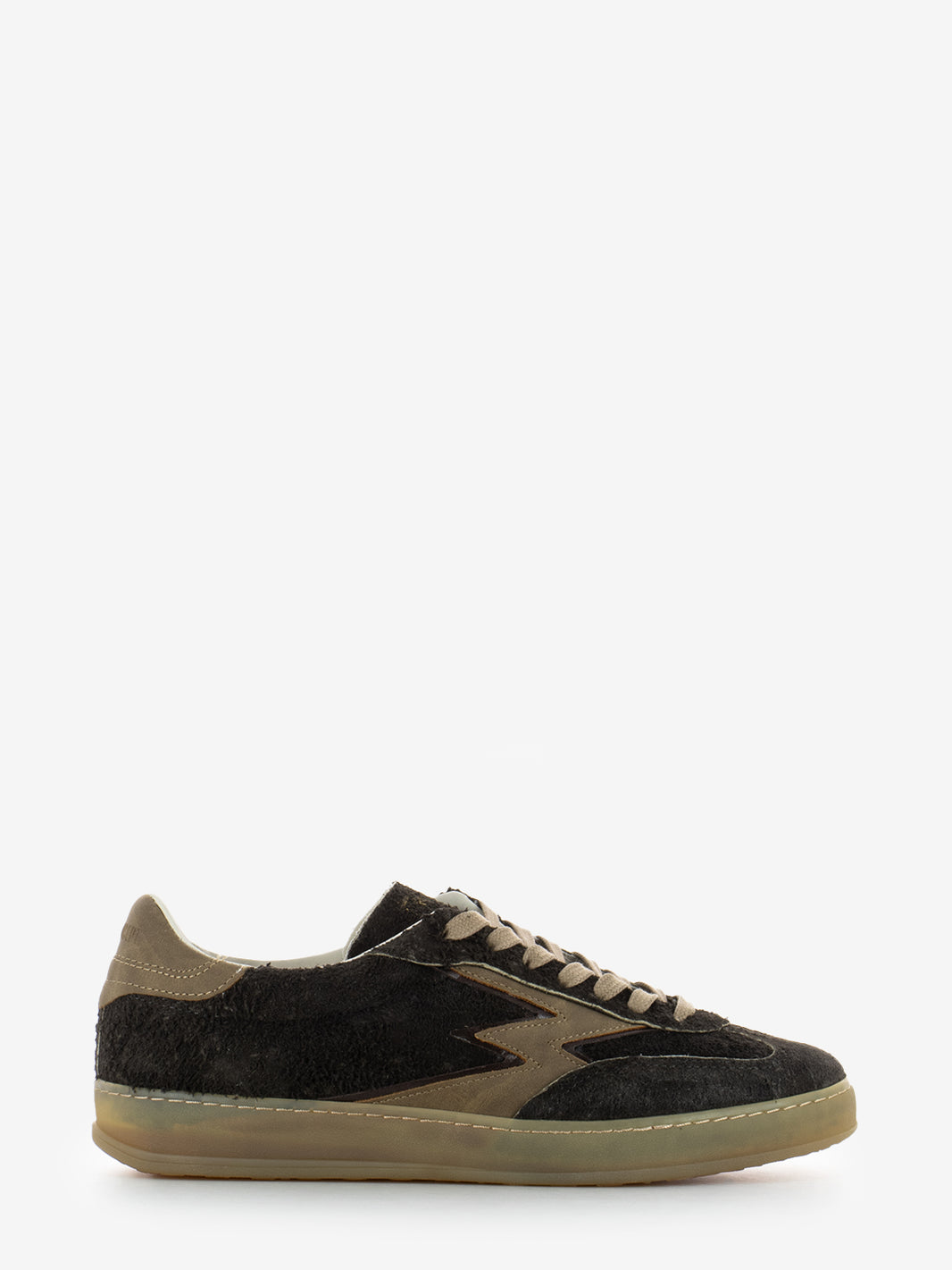 SCRATCHED SUEDE MOKA SNEAKER CL171M_MORO