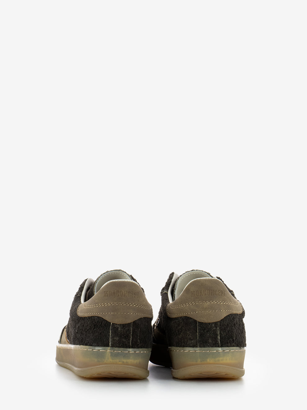 SCRATCHED SUEDE MOKA SNEAKER CL171M_MORO