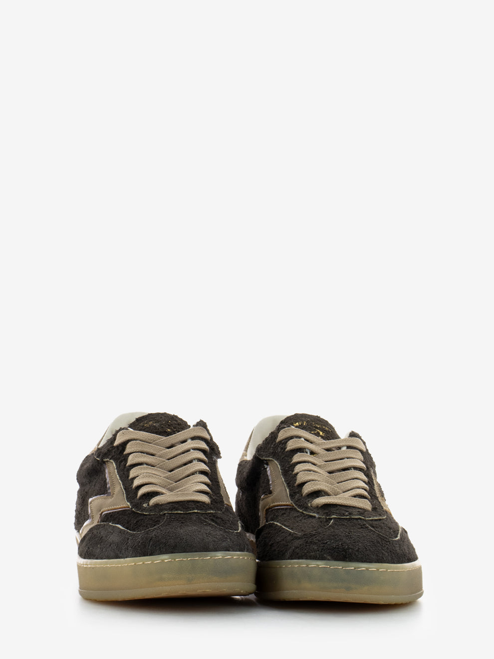 SCRATCHED SUEDE MOKA SNEAKER CL171M_MORO