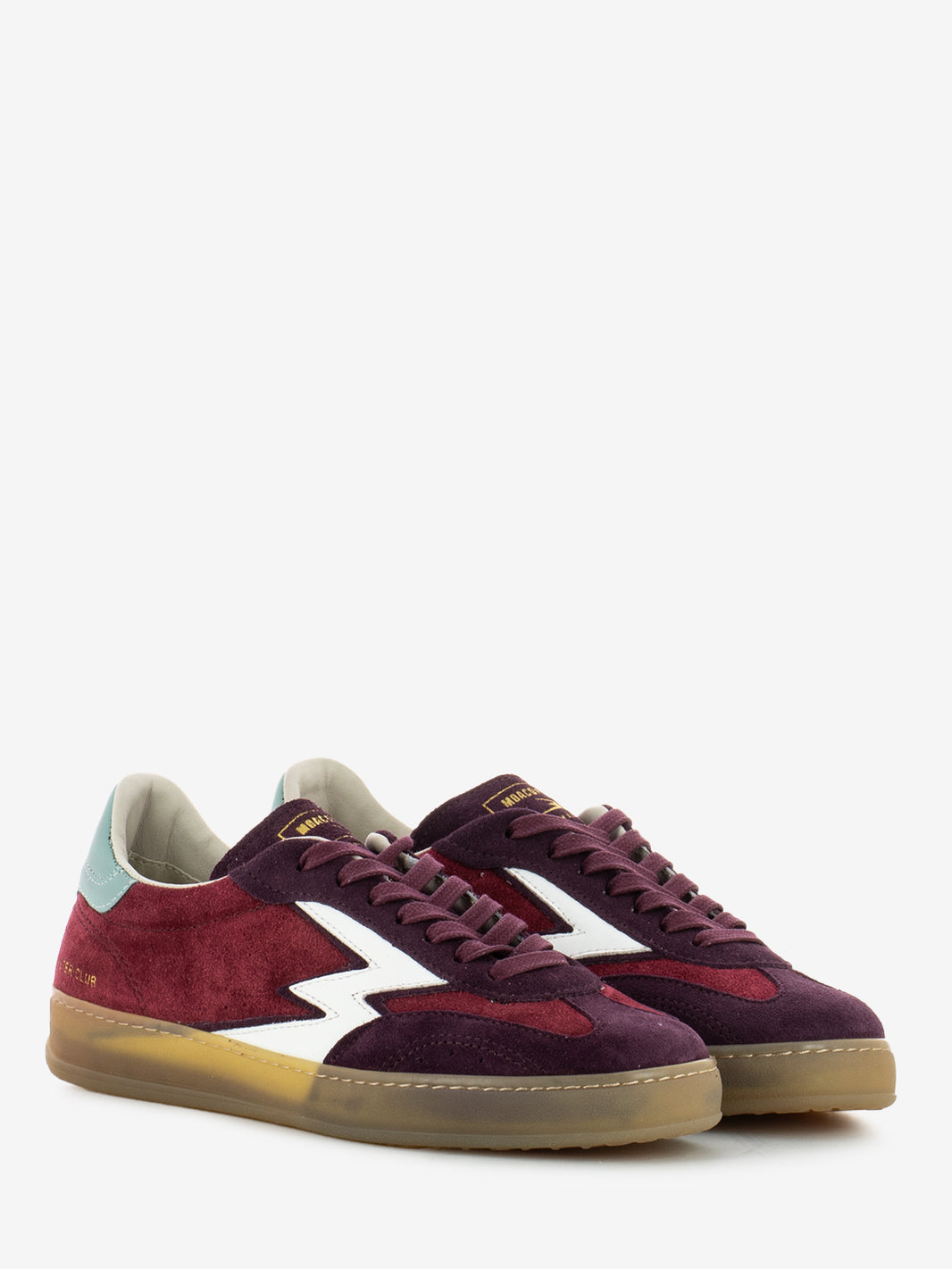 Magenta Suede Sneakers