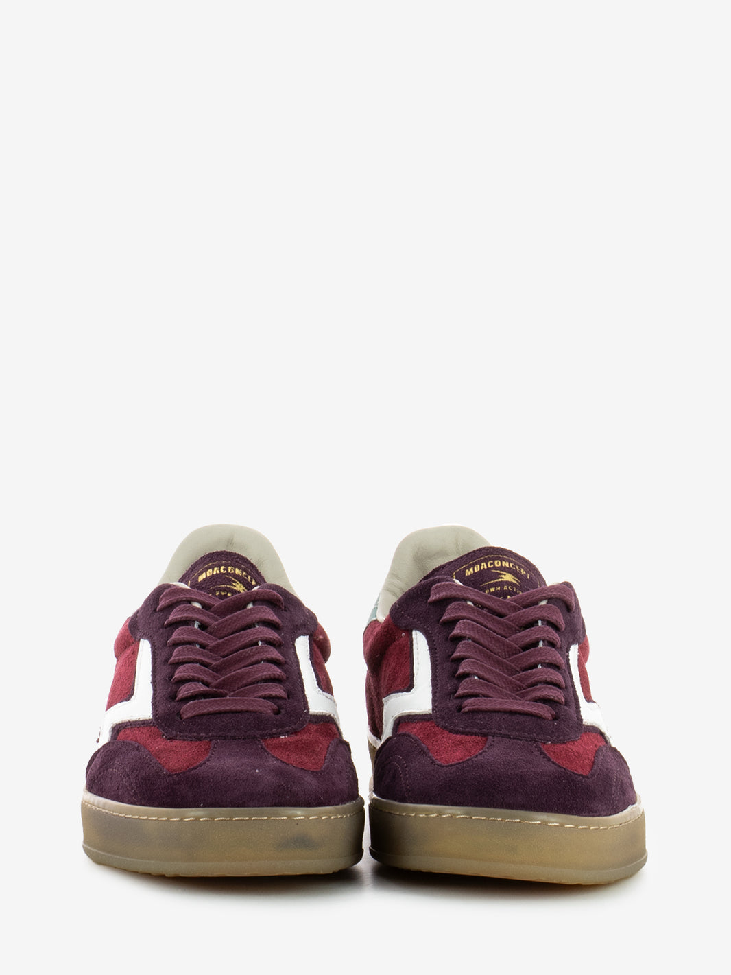 Magenta Suede Sneakers