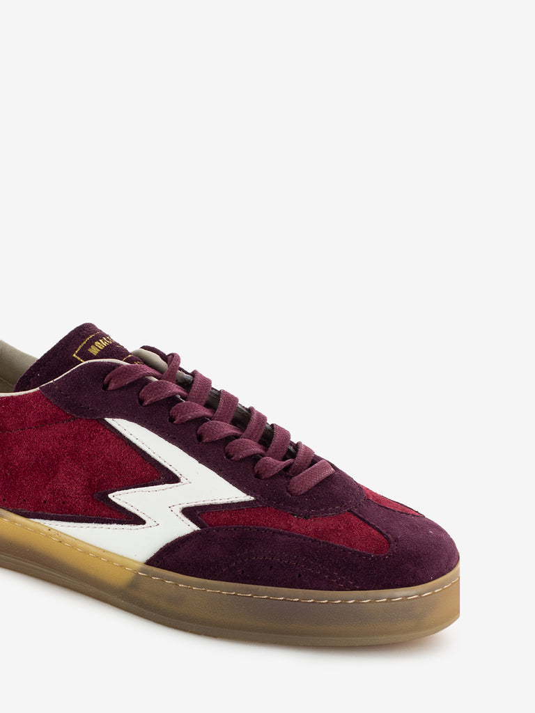 MOACONCEPT - Sneakers in suede magenta