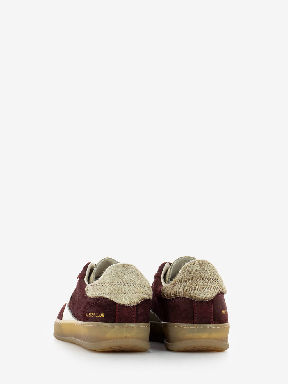 Master Club burgundy suede sneakers