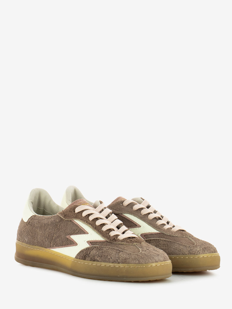 MOACONCEPT - Sneakers in suede pink