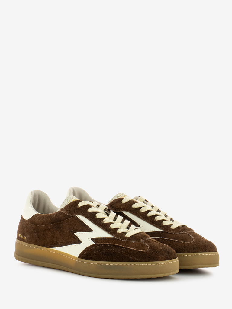 MOACONCEPT - Sneakers in suede testa di moro