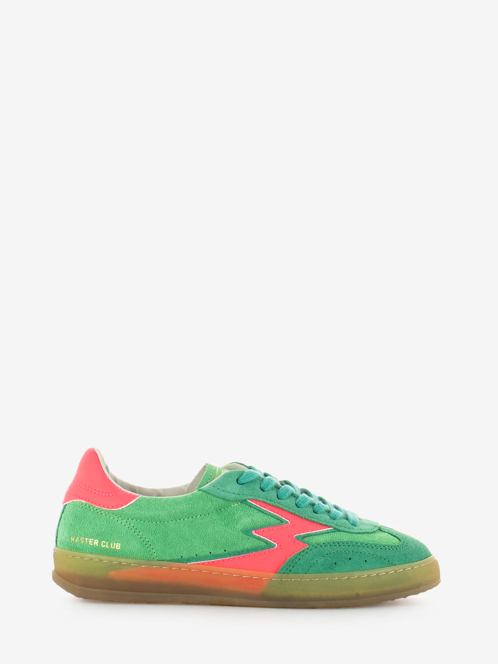 Master Club green / fluo fuchsia sneakers