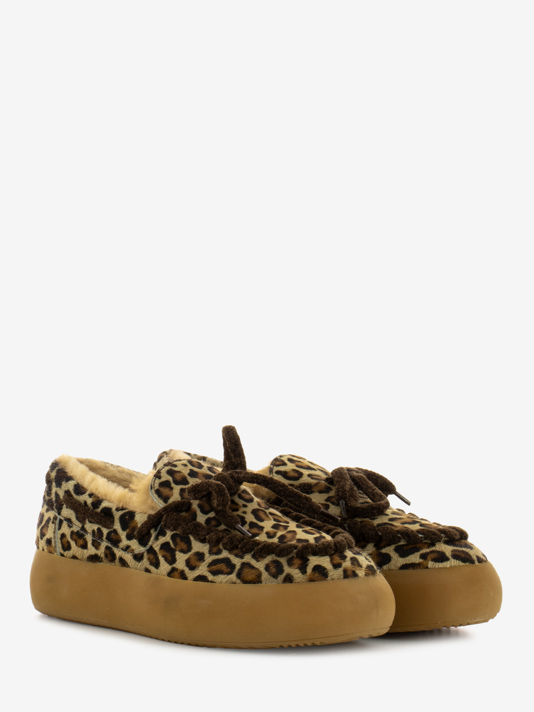 Mocassino Kelly in cavallino leopardato
