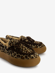 PRIMABASE - Mocassino Kelly in cavallino leopardato