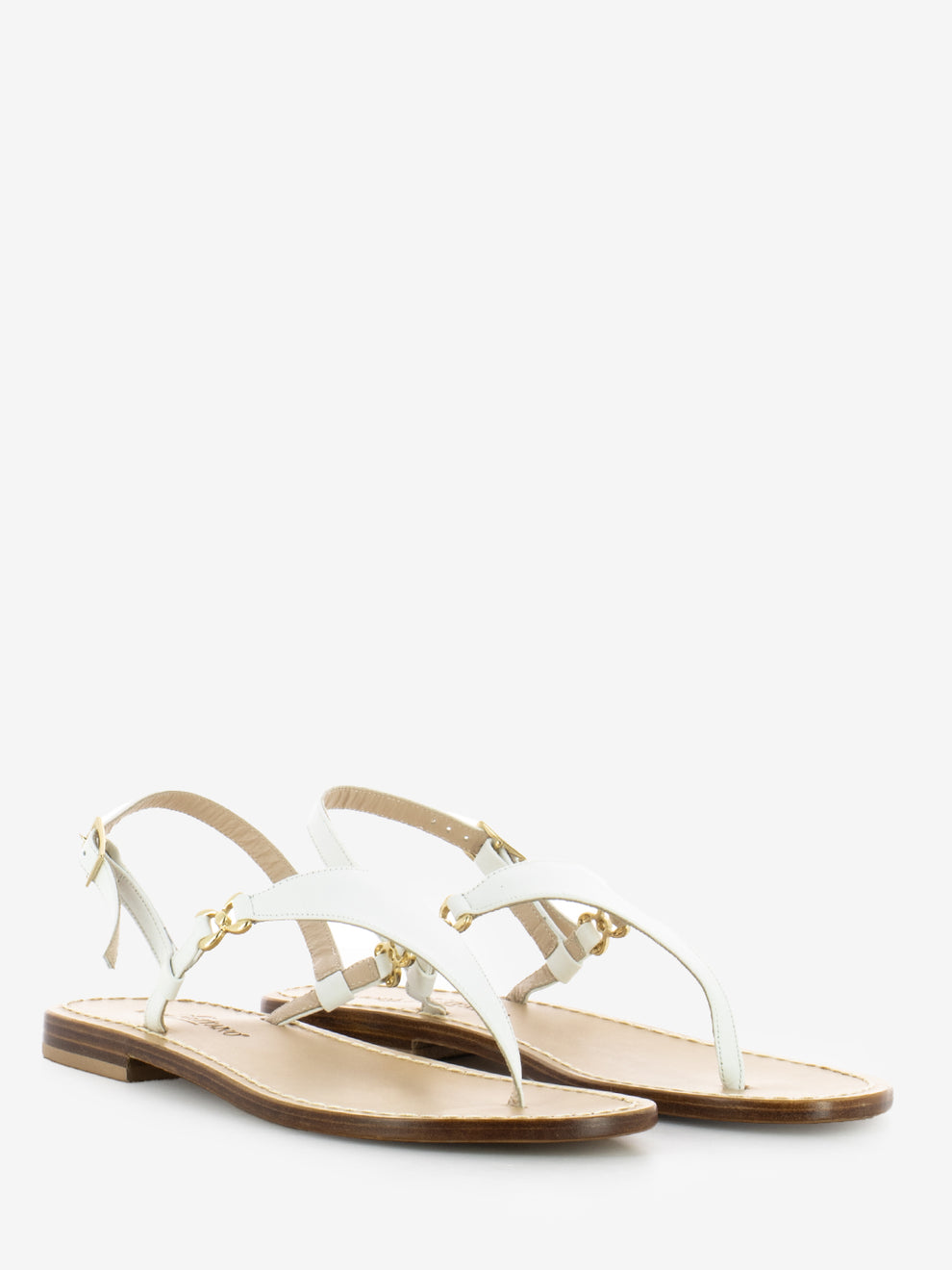 White Strap Flip Flop Sandal