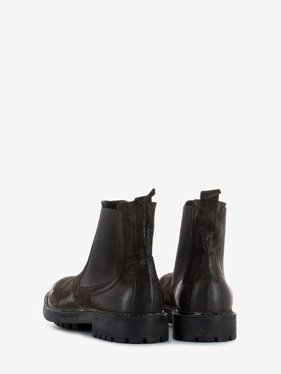 Dark Brown Suede Beatles